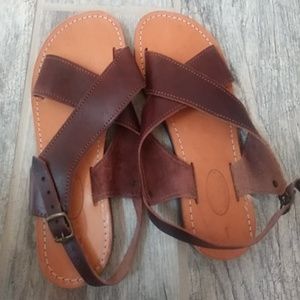 Apokourastos by only leather sandals